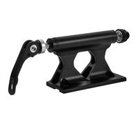 Hemobllo Support de Fixation pour Fourche de Vélo de Montagne en Alliage D'aluminium Noir, Installation Facile et Compatibilité Large pour Hayon de Camion