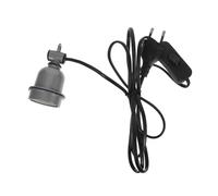 Hemobllo Support de Lampe Céramique avec Interrupteur pour Reptiles Câble de Adaptateur Suspendu pour Lampe Chauffante et Uvb Installation Facile pour Lézards et Serpents