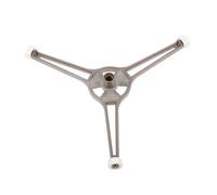 Hemobllo Support De Plateau Tournant Pour Micro-ondes à 3 Pieds, Base Rotative Stable En Plastique Résistant, Compatible Plat En Verre, Accessoire Micro-ondes, Rotation Fluide, Remplacement 19,5 Cm