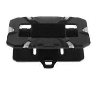 Hemobllo Support de Poitrine Porte-téléphone à Fixation Pectorale, Support de Téléphone Pliable, Plastique Noir, Stable et Multi-Usage, pour Téléphone, Chasse et Randonnée en Plein Air