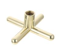 Hemobllo Support de Queue de Billard Métallique Croix Porte-Queue Rétroglissable pour Billard Américain et Snooker Bridge Head Portable pour Cue