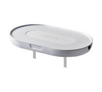 Hemobllo Support de Rangement sans Perçage Étagère Murale pour Prise Gestion des Câbles, Salon et Chambre