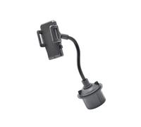 Hemobllo Support de Téléphone Fixation Sécurisée Noir pour Voiture en ABS Compatible la Plupart des Téléphones, pour Porte-gobelet Voiture