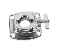 Hemobllo Support de Tom Alliage Zinc Base de Fixation pour Cymbale et Tambour Plaque avec Réglage Flexible pour Batterie et Instruments de Percussion