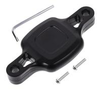 Hemobllo Support de Traceur Vélo Noir en Abs et Fer pour VTT, Étui Anti-Perte Élégant Garantissant Un Suivi Précis et Protection Contre Le Vol