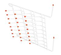 Hemobllo Support de Tubes à Essai Emplacements pour Laboratoire Égouttoir Robuste pour Séchage de Verrerie Scientifique Rack de Drainage Polyvalent