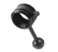Hemobllo Support Lampe Torche Plongée à Rotule 1 Pouce en Alliage D'aluminium Léger Pince Sphérique pour Éclairage sous-Marin Accessoire Photo Plongée Fixation Stable et Solide