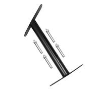 Hemobllo Support Mural de Rangement pour Battle Rope Crochet Robuste et Pratique pour Corde de Combat Équipement de Gym Intérieur Fixation Murale Compacte pour Entraînement Fitness