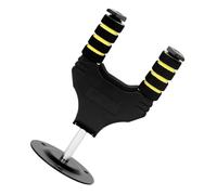 Hemobllo Support Mural Guitare Électrique avec Crochet Auto-verrouillant Base Métallique Protection Anti-rayures pour Ukulélés Basses et Guitares Acoustiques Gain de Place pour Musiciens