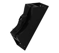 Hemobllo Support Mural pour Bouteille de Gaz 40 L avec Sangle Réglable en Plastique Noir Support de Cylindre pour Réservoir Propane et Oxygène Fixation Sécurisée pour Usage Industriel et