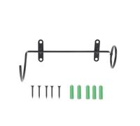 Hemobllo Support Mural pour Bouteilles De Vin Fer Noir 1pc Rack De Rangement Suspendu Et Moderne pour Présenter Une Bouteille Au Bar Couleur Aléatoire