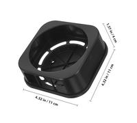 Hemobllo Support Mural pour Box TV Compact et Étagère Murale Plastique pour Rangement TV-Box Installation Facile sans Outils Adapté pour Domicile et Bureau Compatible