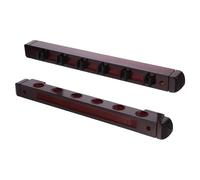 Hemobllo Support Mural pour Queues de Billard Porte Queues Robuste Rack de Rangement Pratique et Décoratif pour Bâtons de Billard Installation Facile Finition Soignée et Durable