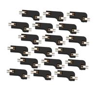Hemobllo Support PCB Échangeable à Chaud pour Clavier Mécanique Lot de 20 Pièces Accessoire Informatique Destiné Aux Amateurs De Claviers Design Compact Couleur Métal Argenté
