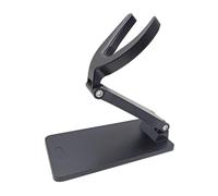 Hemobllo Support Pliable Multi-Angle Base Compacte pour Lecteur de Codes-Barres, Support Stable en ABS pour Bureau et Usage Commercial Mains