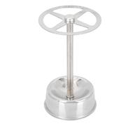 Hemobllo Support Porte-Brosse à Dents Acier Inoxydable Organisateur Ventilé Anti-humidité et Compact pour Salle de Bain Rangement Indépendant pour Brosse et Dentifrice