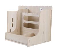 Hemobllo Support pour Foin pour Lapin Mangeoire pour Lapins Cages Résistante à Usure Facile à Nettoyer Pratique à Ranger