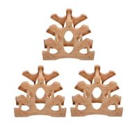 Hemobllo Support pour Haltères à 3 Niveaux en Plastique Mini Support Compact pour Rangement de Poids Organiseur Pratique pour Salle de Sport à Domicile et Solide pour Haltères