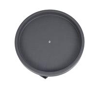 Hemobllo Support pour Pot De Fleurs roulettes Gris 320, Chariot Robuste pour Installations Lourdes, Plateau Mobile pour Déplacement Facile en Intérieur Et Extérieur, Résine Résistante, Charge Élevée