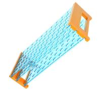 Hemobllo Support pour Tubes à Essai Support de Tubes en Plastique 50 Trous 2 ou 3 Niveaux Démontable Léger et Compact pour Universités et Laboratoires de Recherche