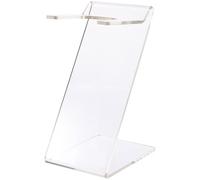 Hemobllo Support Pratique Sèche-cheveux en Acrylique Blanc pour Capacité de Charge , Porte Sèche-cheveux pour Accessoires Salle de Bain