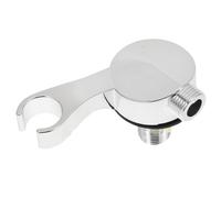 Hemobllo Support Stable et Sécurisé pour Pommeau Shampoing en Acier Inoxydable et Abs, Accessoire pour Lit de Lavage Salon de Coiffure