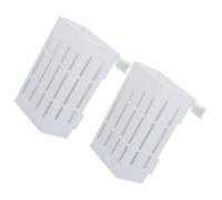 Hemobllo Support Suspendu Résistant la Déformation pour Plantes Aquatiques en Plastique Blanc 2pcs avec Ventilation pour Racines pour Jardins et Balcons