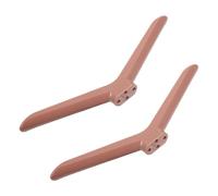 Hemobllo Support TV avec Vis Socle Élégant pour Table Compatible Écrans de Remplacement pour Meuble TV Bureau Salon