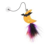 Hemobllo Suspendu pour Chaton Interaction Autonome de Jeu Élastique Feutre Accessoire Ludique pour Exercices et Anxiété