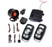 Hemobllo Système de Sécurité Protection Voiture Portable avec Verrouillage Automatique Fermeture Fenêtres et Coupure Démarrage Alarme Anti-intrusion avec Détecteur de Mouvement et