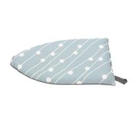 Hemobllo Table à Repasser Portable Petite Taille à Repassage Domestique, Tapis Résistant à Haute Température en Mousse à Pointillés, Accessoire pour Défroisseur Vapeur, Protection Mains