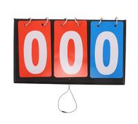Hemobllo Tableau de Score Portable Chiffres pour Sports Multifonction Flip Score Facile à Lire Léger pour Volley-Ball Basket-Ball et Tennis de Table