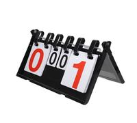 Hemobllo Tableau de Score Portable pour Basketball et Sports Scoreur Multifonction Plastique Étanche Compteur pour Compétitions de Tennis et Badminton