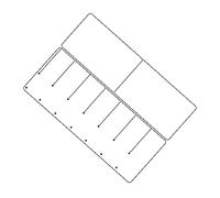 Hemobllo Tableau Magnétique Effaçable pour Frigo Planning Hebdomadaire Aimanté Organiseur de de Courses pour Cuisine Surface Pet et Aimant Puissant