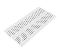 Hemobllo Tableau Magnétique Portatif Cinq Lignes pour Musique Ardoise Velleda Réutilisable Tableau Bureau Léger pour Professeur et Décoration Réfrigérateur