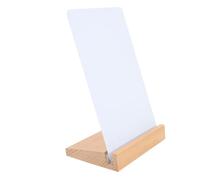 Hemobllo Tableau Mémo Effaçable avec Base Bois de Hêtre Panneau Affichage Créatif pour Messages et Décorations Tableau à Messages Multifonctionnel pour Restaurants et Événements