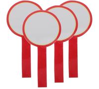 Hemobllo Tableaux de Score Portables en Mousse 10X20 CM Lot de 4 Effaçables à Sec Surface Blanche Simple Face pour Enchères et Jury