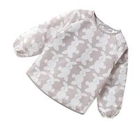 Hemobllo Tablier Étanche pour Garçon Fille Bavoir Long à Manches pour Activités Artistiques et Repas Ans Tablier pour Cuisine École et