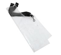 Hemobllo Tablier Transparent de Coiffure Réglable Imperméable et Protection Complète pour Salon de Beauté Barbier et Usage Domestique