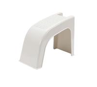 Hemobllo Tabouret pour Pédicure Beige Antidérapant et Multi-Usage Pratique pour Soins à Domicile Adapté Femmes Enceintes et Seniors