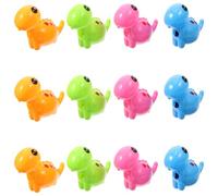 Hemobllo Taille-Crayons Manuel Forme Dinosaure en Plastique et Métal Lot de 12 Pièces Multicolores Outil pour Tailler Crayons Scolaire et Bureau Mini Taille-Crayons pour Étudiants et