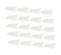 Hemobllo Tampons de Soi-même Blanche 20pcs Éponge la Nail en Art pour Résistants Légers et Déformation Studios et Salons Manucure