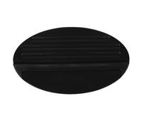 Hemobllo Tapis Antidérapant pour Échelle, Tapis D’arrêt en Caoutchouc Noir, Protection du Sol, Compatible Échelle Télescopique, pour Usines et Espaces de Stockage