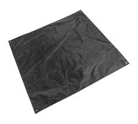 Hemobllo Tapis de Camping Extérieur Imperméable en Tissu Oxford Noir | Protège Saleté Insectes, Facile à Transporter, pour Randonnées et Voyages en Famille