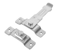 Hemobllo Targette Porte Degrés Acier Inoxydable Verrou de Sécurité Robuste pour Portes Intérieures Protection et Installation Facile