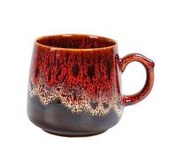 Hemobllo Tasse à Café Céramique Créative Capacité Importante Design Simple et Pratique pour Thé et Boissons Chaudes Base Antidérapante Assortiment de Couleurs