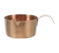 Hemobllo Tasse à Espresso Acier Inoxydable avec Bec Verseur pour Dosage Précis et Pichet à Lait pour Cappuccino Accessoire Café pour Saveur Intense