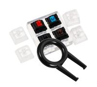 Hemobllo Testeur de Clavier Mécanique avec Base Outil Compact pour Test de Cherry Noir Rouge Noir Rouge Vert Multifonction Antistress Usage Professionnel et Personnel Couleur Aléatoire