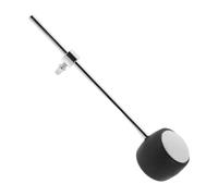 Hemobllo Tête de Marteau de Grosse Caisse Noire en Feutre et Métal, Accessoire Stable et Lesté pour Batterie, pour Batteurs Débutants et Professionnels