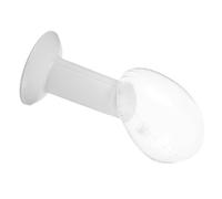 Hemobllo Tête Mannequin Gonflable PVC Transparente Modèle Stable et pour Présentoir Perruque Chapeau Accessoire Salon